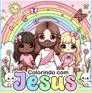 Colorindo com Jesus - Para Meninas